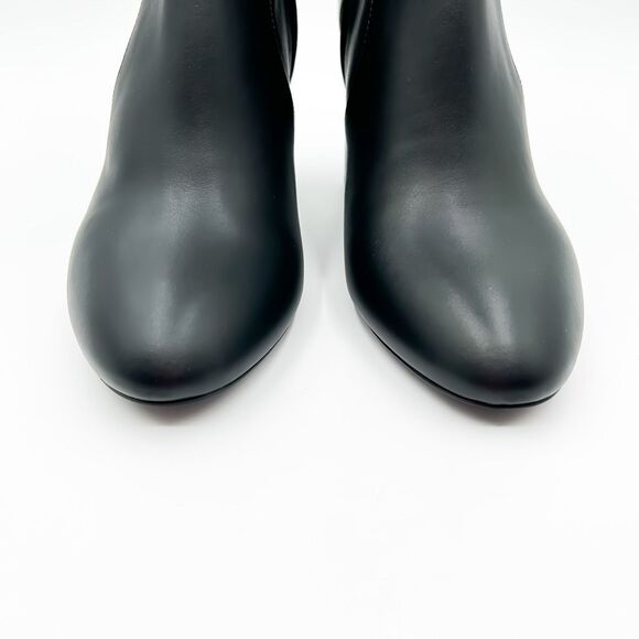 Louis Vuitton Monogram Fleur Black Leather Ankle Boot Size 40.5, 10.5 - Picture 2 of 14